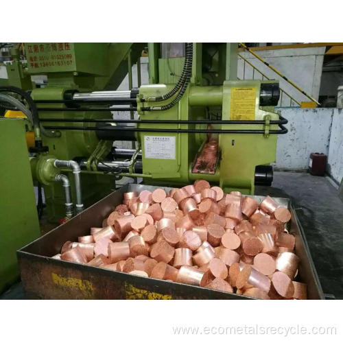 Horizontal Automatic Steel Chips Sawdust Briquetting Machine